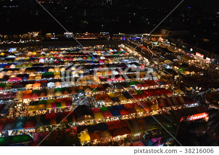 在曼谷的夜市 38216006