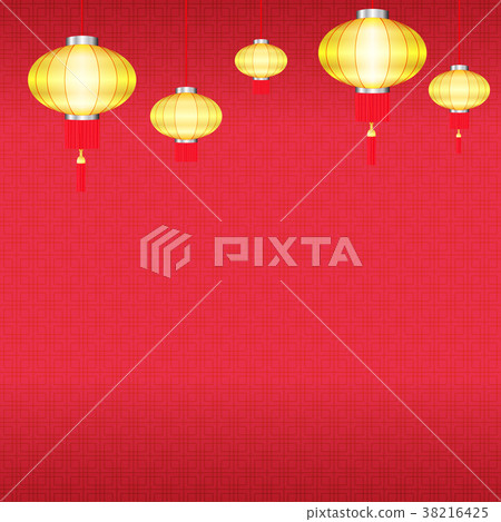 Background image red color with square pattern. Background image red color with square pattern. 38216425