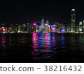 Night view of Tsim Sha Tsui 38216432