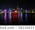 Night view of Tsim Sha Tsui 38216433
