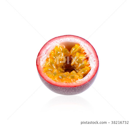 passion fruit on white background 38216732