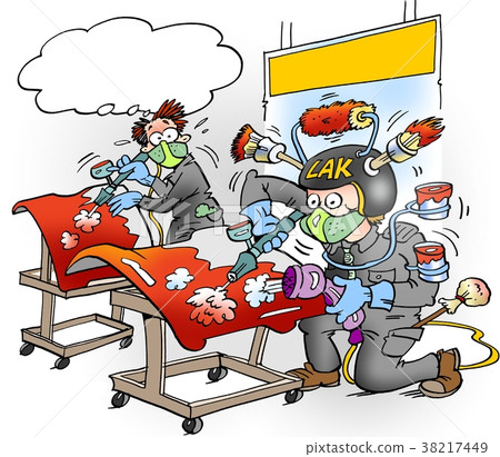 Cartoon illustration of Automators  38217449