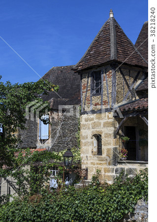 Medieval Buildings - Sarlat - France Medieval Buildings - Sarlat - France 38218240