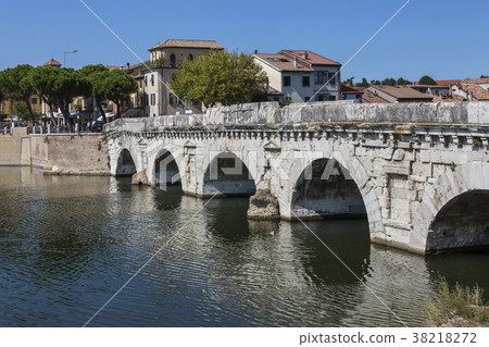 Bridge of Tiberius - Rimini - Italy Bridge of Tiberius - Rimini - Italy 38218272