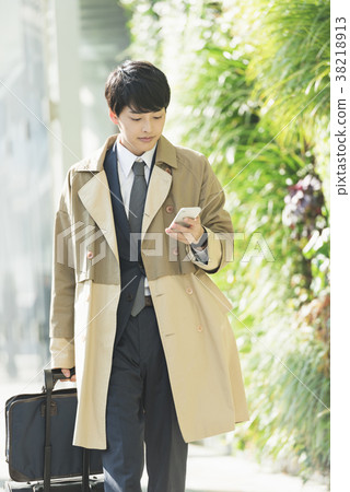 Businessman on business 38218913