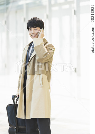 Businessman on business 38218923