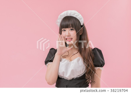 Call for black maid cosplay 38219704