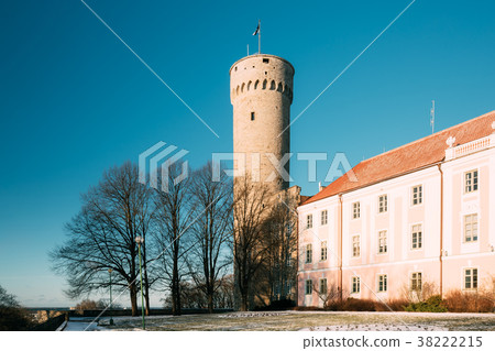 Tallinn, Estonia. View Of Upper Town Castle Corner Tallinn, Estonia. View Of Upper Town Castle Corner 38222215