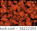 Abstract Big data Bokeh Orange Background.  38222303