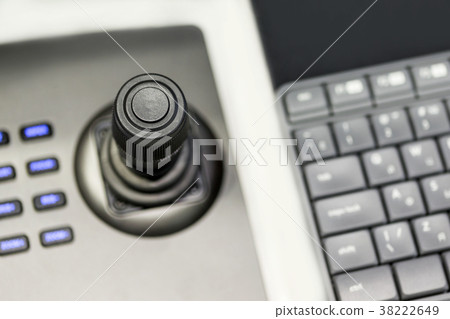 CCTV control panel. Surveillance camera navigation 38222649