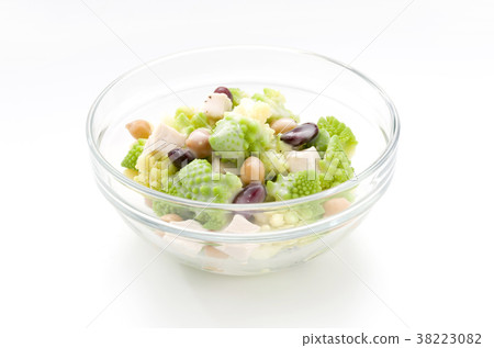 Romanesco和混合豆沙拉 38223082