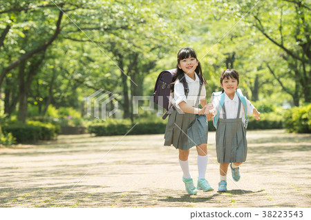 Child elementary school student attendance image 38223543