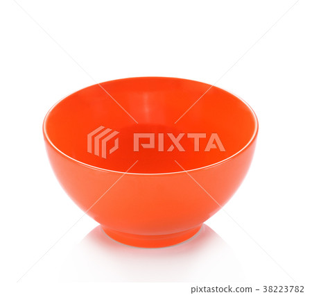 Orange Bowl on white background 38223782