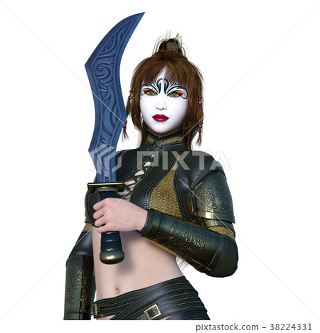 Female swordsman 38224331