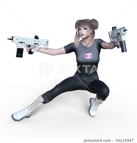 Female fighter Female fighter 38224947