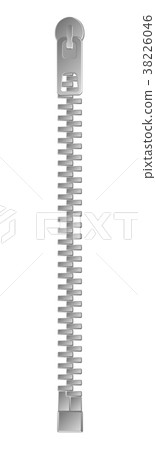 拉鍊，拉鍊，插圖（垂直） 38226046
