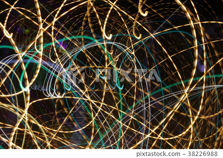 Long exposure photo, striped lines in motion Long exposure photo, striped lines in motion 38226988