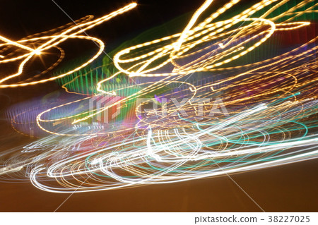 Long exposure photo, striped lines in motion Long exposure photo, striped lines in motion 38227025