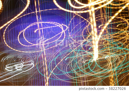 Long exposure photo, striped lines in motion Long exposure photo, striped lines in motion 38227026