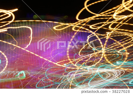 Long exposure photo, striped lines in motion Long exposure photo, striped lines in motion 38227028