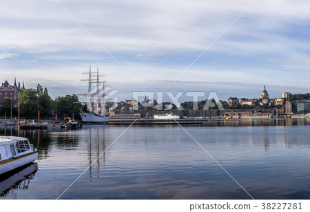 Stockholm daylight skyline 38227281