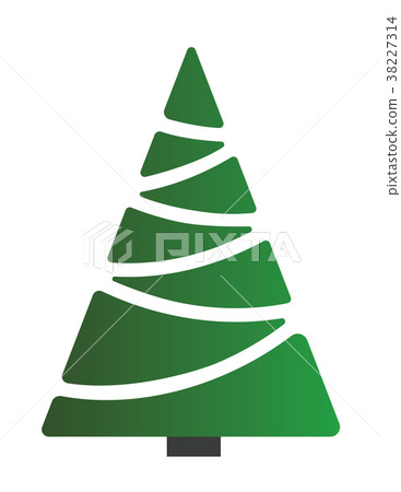 Christmas Tree on white background Christmas Tree on white background 38227314