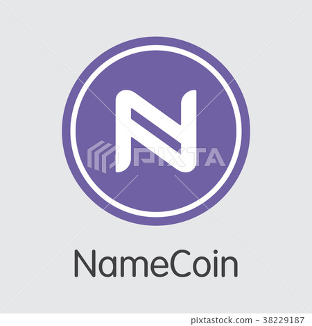 Namecoin Blockchain Cryptocurrency - Vector Coin Namecoin Blockchain Cryptocurrency - Vector Coin 38229187
