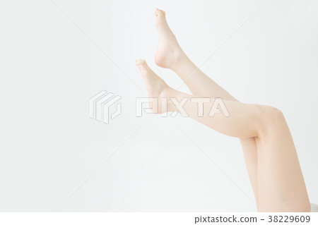 [與剪切路徑]女性的美腿 38229609
