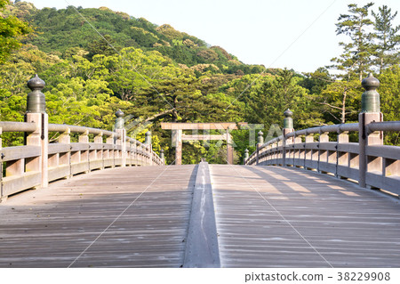 鳥居伊勢神宮Ujibashi 鳥居伊勢神宮Ujibashi 38229908