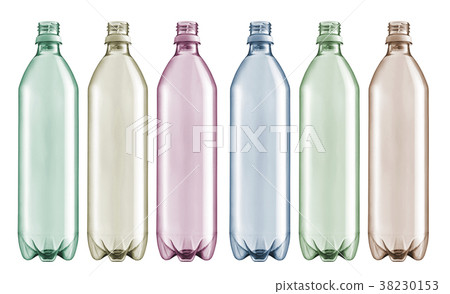 Bottles of water isolated 38230153