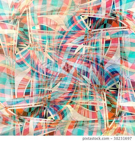 Abstract wavy elements background 38231697
