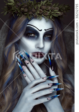 Portrait of a horrible scary Corpse Bride in 38232795