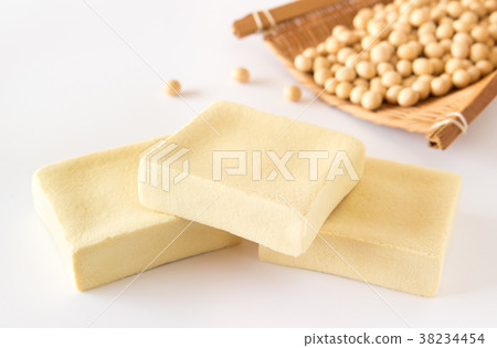 高野豆腐，冷凍豆腐，乾物質，冷凍豆腐，健康食品，大豆 38234454
