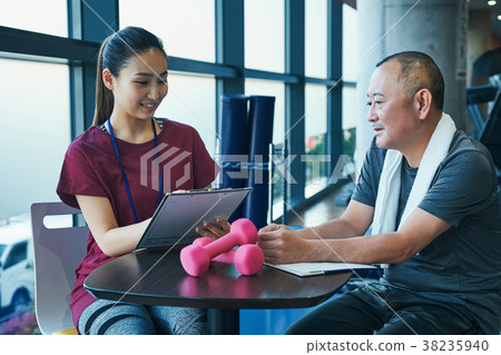 健身房健身房諮詢老人 38235940