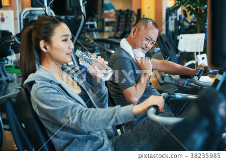 健身房訓練有氧運動 38235985