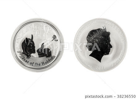 Australia silver coin 2oz 2011 Year of the Rabbit Australia silver coin 2oz 2011 Year of the Rabbit 38236550