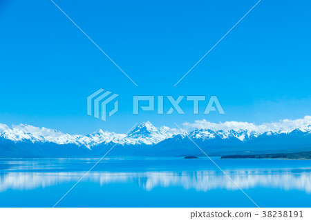 從普卡基湖看到的庫克山 38238191