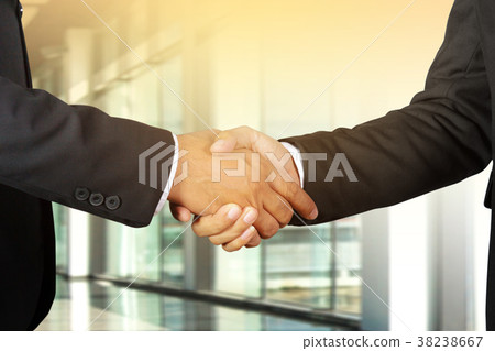 Businessman handshake 38238667