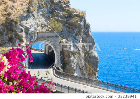 road of Amalfi coast, Italy 38239941