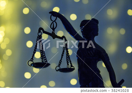 The Statue of Justic. Lady justice or Iustitia. The Statue of Justic. Lady justice or Iustitia. 38241028