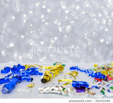 Carnaval decorations on dark wooden background Carnaval decorations on dark wooden background 38241046