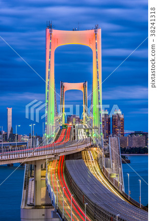 Rainbow Bridge Tokyo Japan 38241318