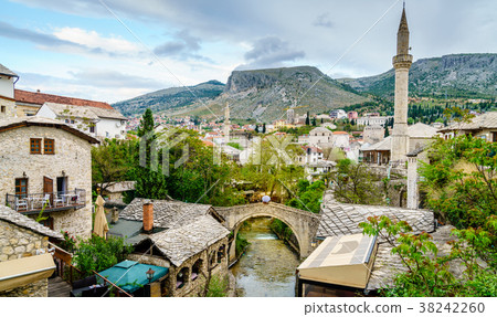 City of Mostar in Bosnia 38242260