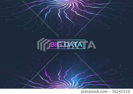Geometric graphic background molecule and Geometric graphic background molecule and 38242519