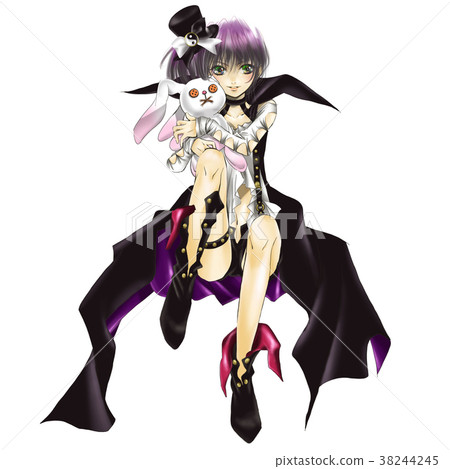 Little devil character 38244245