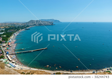 View from the Sudak fortress. 38244743