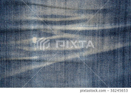 Texture of blue denim fabric. Texture of blue denim fabric. 38245653