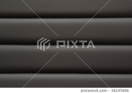 Black leather with seam pattern Black leather with seam pattern 38245666