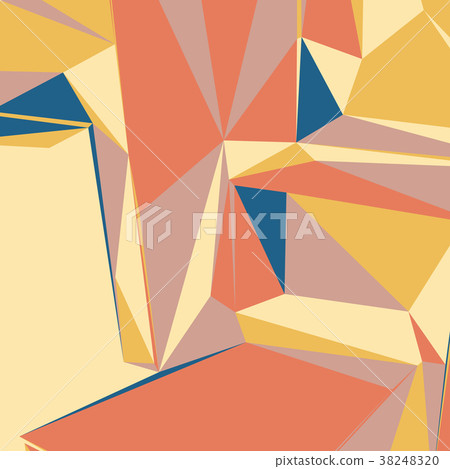 Abstract background with colorful triangles for Abstract background with colorful triangles for 38248320