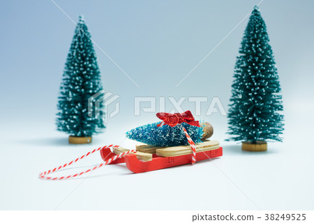 Christmas tree for New Year 38249525